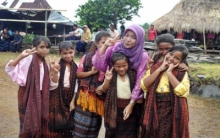 Teaching Junior High School Students at Wolojita, Ende Disrict, Nusa Tenggara Timur