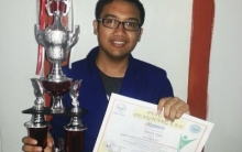  YSU Student Wins Second Prize of National Mathematics Essays in Medan State University, North Sumatra 