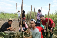 Public Administration Department Students Association Held a Mangrove Planting Program