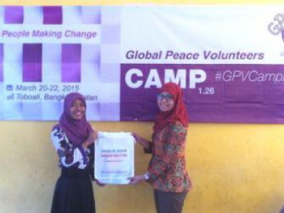 YSU Student Joins a National Volunteering Activity in Bangka Belitung Islands 